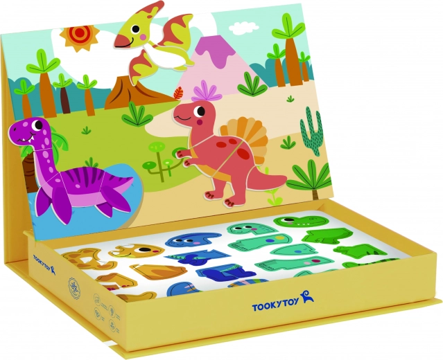 Magnetic Dinosaur Puzzle by Tooky Toy