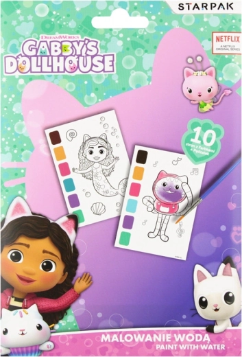 Водни рисунки с мотив Gabby's Dollhouse