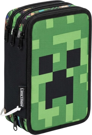 Трикамерен несесер с принадлежности Minecraft Creeper