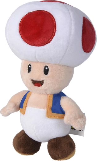 Плюшена играчка Super Mario Toad 20 см