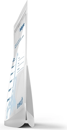 Self-standing design for easy filling