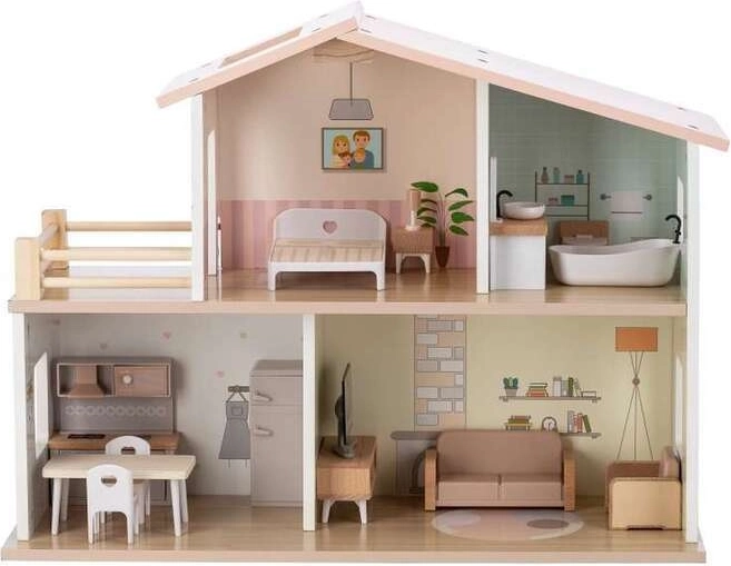 FREEON Free2Play Ella Dollhouse with Accessories