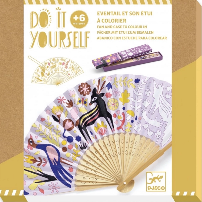 Coloring Fan Djeco