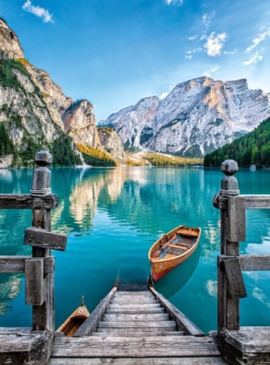 Пъзел 500 части – Lago di Braies (High Quality Collection) Clementoni