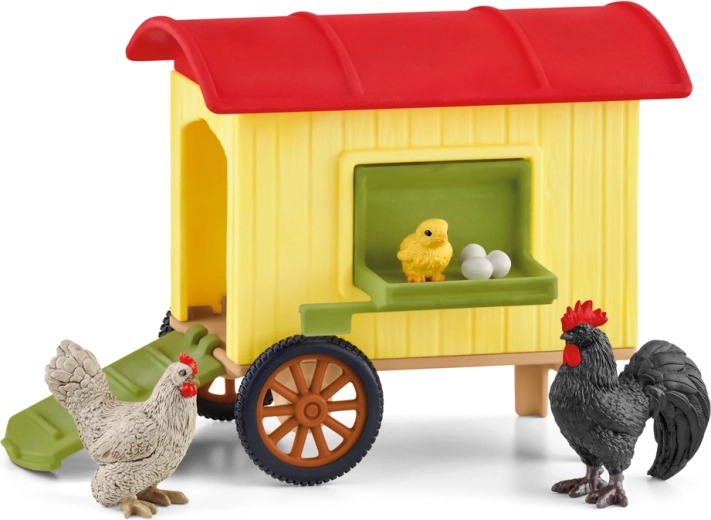 Schleich Farm World подвижен кокошарник