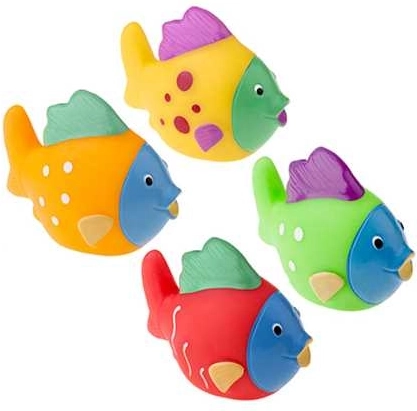 Tullo Bath Fish - 4 pcs
