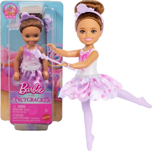 Barbie Chelsea снежна фея балерина от Barbie в Лешникотрошачката - 1 брой