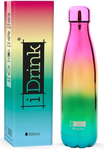 Thermal Bottle with Iridescent Metallic Effect 500 ml