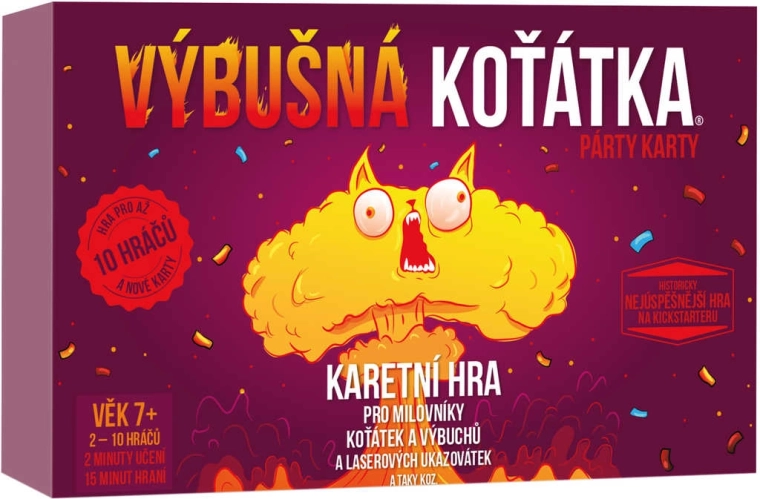 Взривоопасни котенца: Парти карти