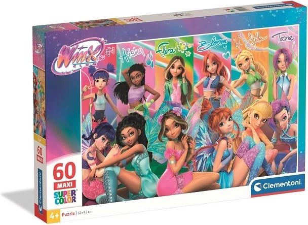 Clementoni SuperColor Maxi Winx Club Puzzle (60 pieces)