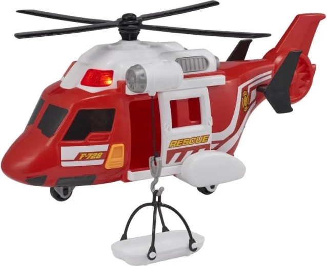 Manual winch for rescue missions
