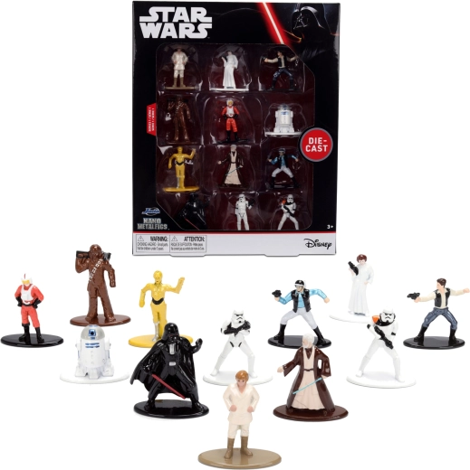 Комплект от 12 метални фигурки STAR WARS Metalfigs – серия 1