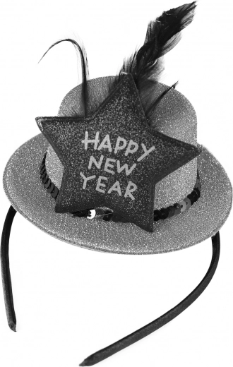 Диадема с мини шапка Happy New Year