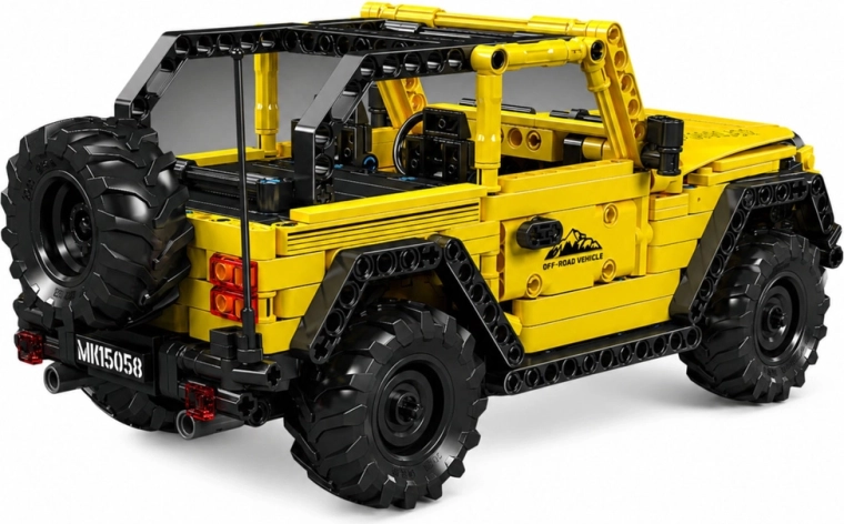 Durable ABS parts and 746 elements in the box