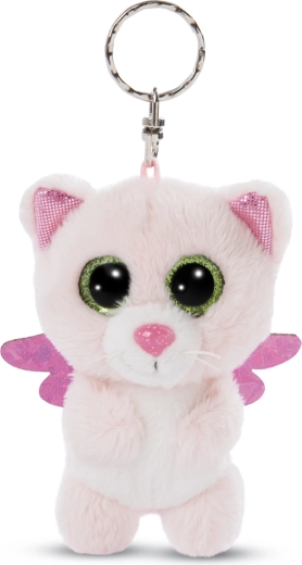 Nici Glubschis angel cat Malli keychain 9 cm
