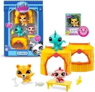 Littlest Pet Shop Джунгла – 3 животинки
