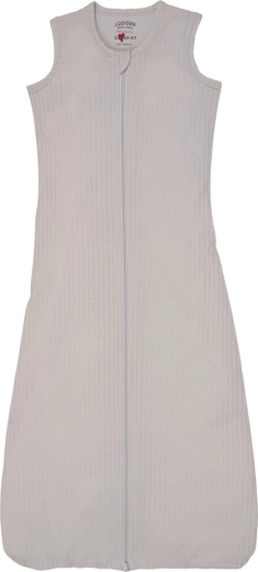Lodger sleeveless sleeping bag Hopper Seersucker Steel 86/98