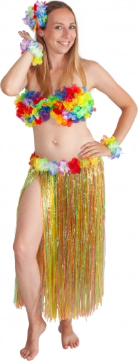 Hawaiian Skirt 72 cm Adult Colorful