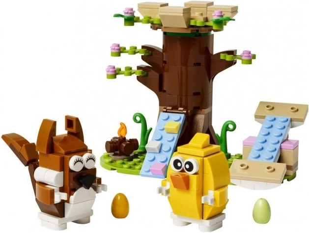 LEGO пролетна площадка за животинки