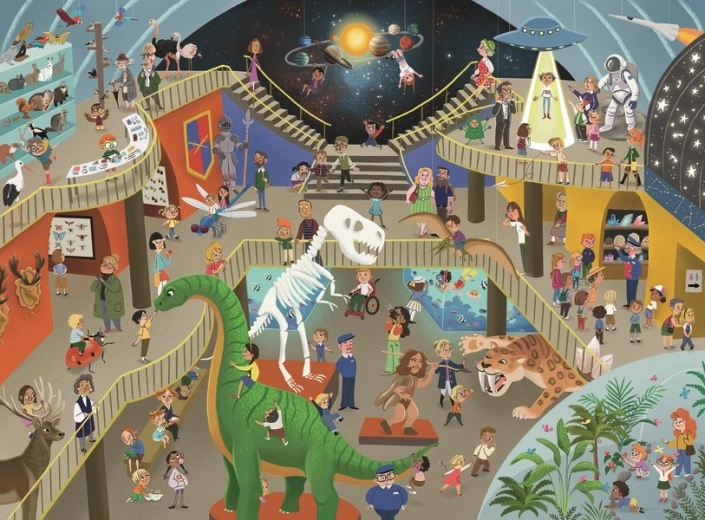 Ravensburger Puzzle Museum of Natural Sciences XXL 200 pieces