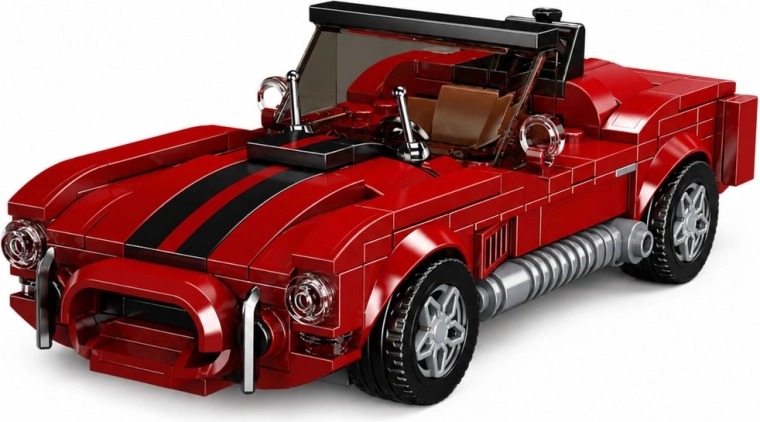 Detailed classic roadster
