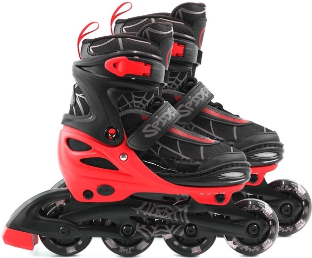Spiderman 3-in-1 inline skates with LED wheels