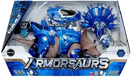 MGA Armorsaurs Armor-Up динозавър Cobalt