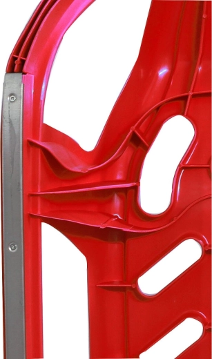Metal runners for smoother sliding