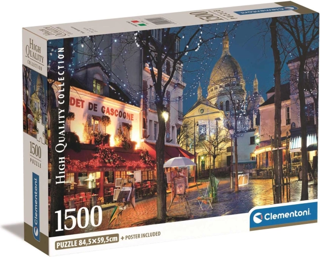 Пъзел 1500 части – компактен Paris Montmarte