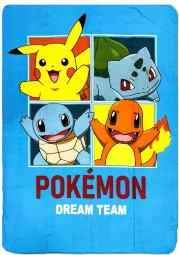 Флийс одеяло Pokémon 100 × 140 см