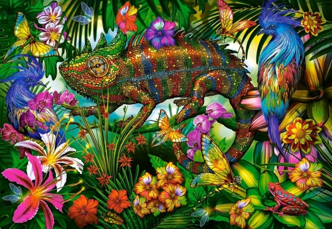 Пъзел 1500 части Color Competition – хамелеон