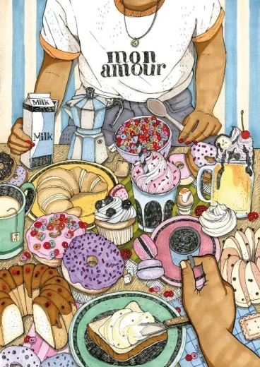 Puzzle Mon Amour 1000 Pieces MAGNOLIA