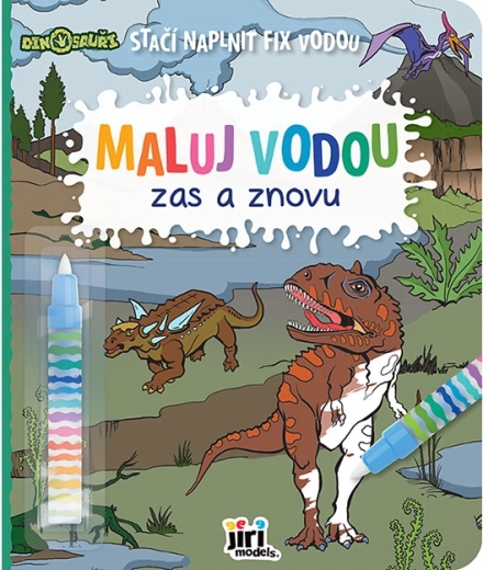 Paint with Water Again and Again – Dinosaurs
