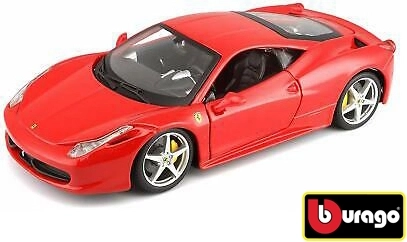 Ferrari 458 Italia red model by Bburago