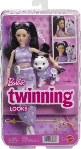 Barbie Twinning Looks Doll and Puppy with Accessories