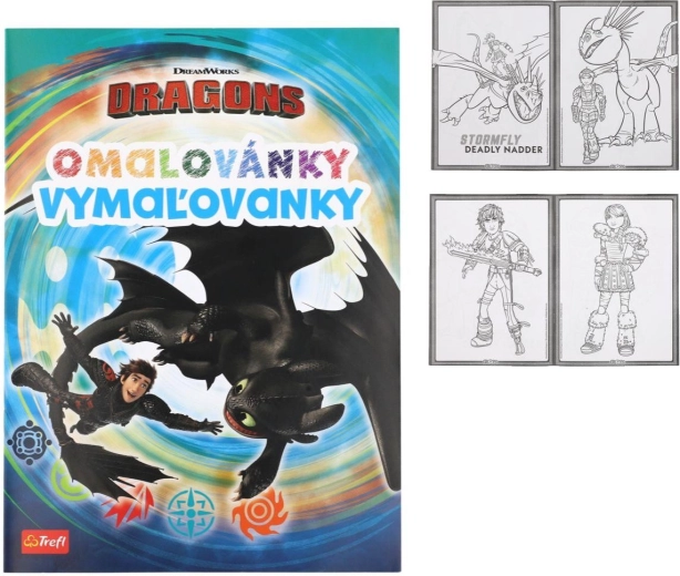 How to Train Your Dragon Coloring Book