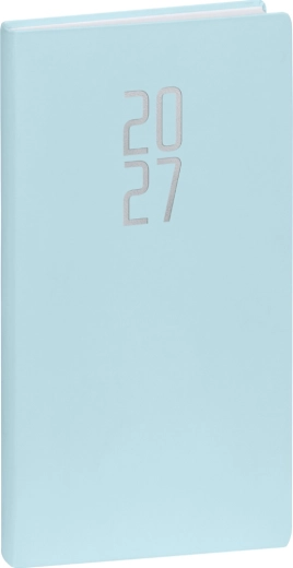 Notique джобен дневник Ponza 2027 светлосин 9 × 15,5 cm