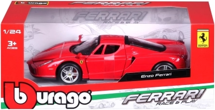 Модел на автомобил Ferrari Enzo, червен, в мащаб 1:24