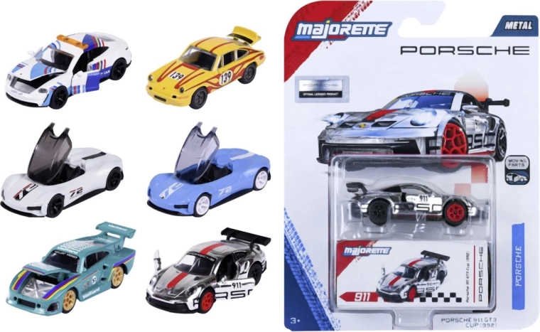 Metal Porsche Motorsport Deluxe Car - 1 piece