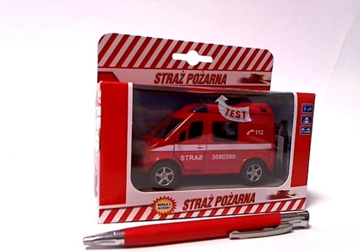 Fire Rescue Van with Voice (11 cm)