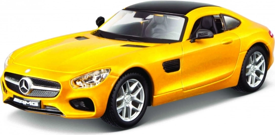 Yellow Mercedes AMG GT Model