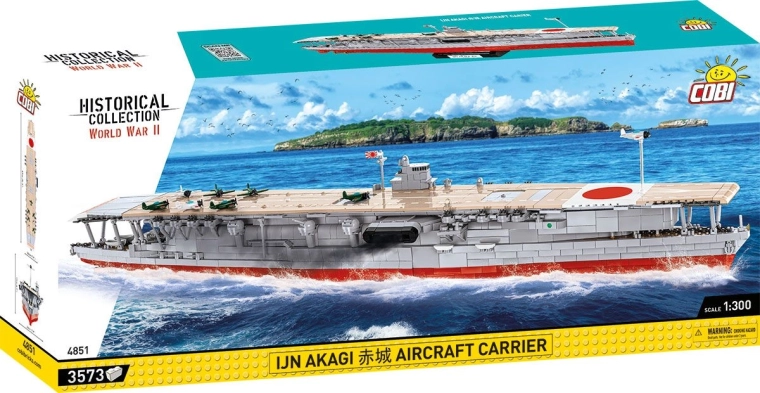 Cobi IJN Akagi самолетоносач 1:300 (3573 части)