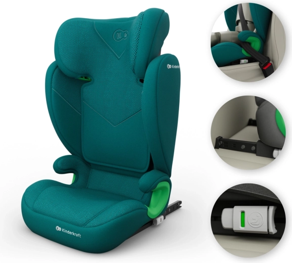 Stable ISOFIX with correct-installation indicators
