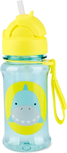 Skip Hop Zoo тританова бутилка със сламка еднорог 355 мл