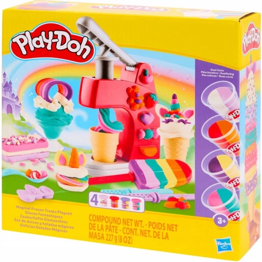 Ice cream fun with unicorn decorations