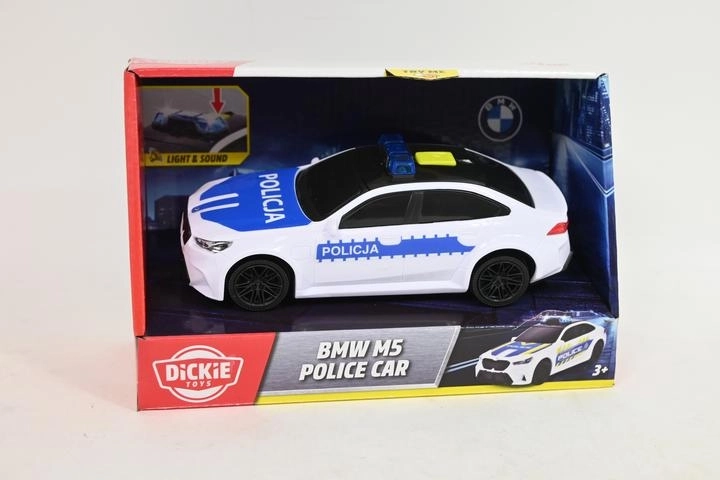 Dickie SOS полицейска кола BMW M3/M5 15 см
