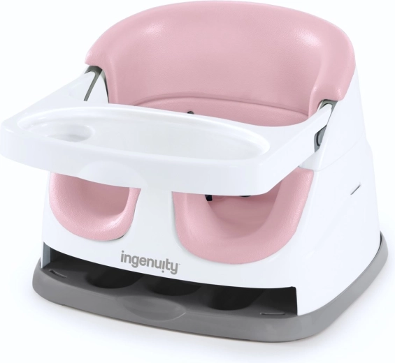 Ingenuity повдигаща седалка за стол 2в1 baby base peony