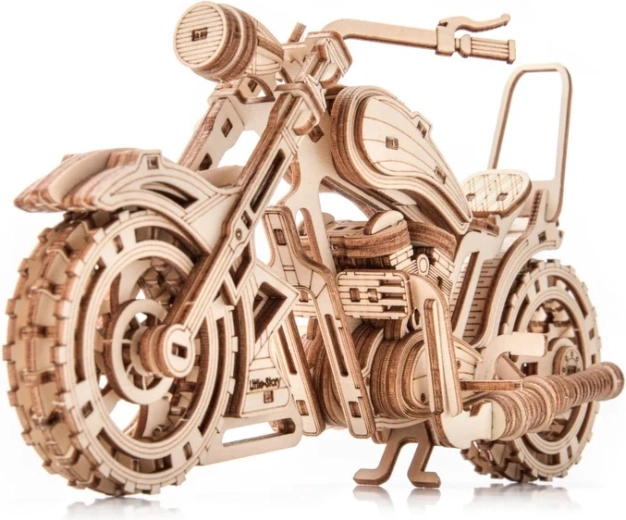 Little Story Wooden 3D Puzzle Yankee Chopper