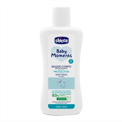 Chicco Baby Moments Protection shower gel for babies from birth 200 ml