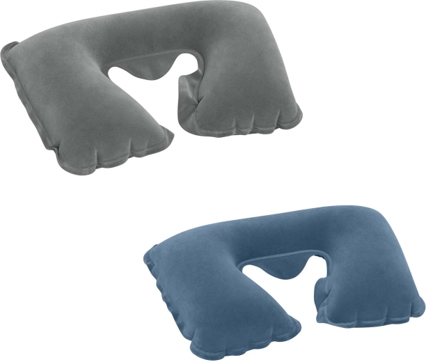 BESTWAY U-shaped inflatable travel pillow, blue